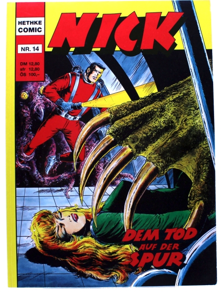 Nick Sonderband Comic Album Nr. 14: Dem Tod auf der Spur von Hethke